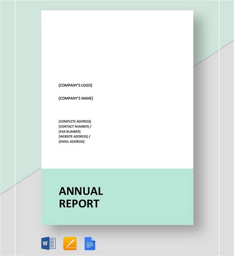 free word templates for reports.